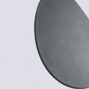 Minimalistisk Rund 1-Lys Udendørs Væglampe i Sandhvid – Vandtæt Aluminium og Glas, Ideel til Terrasse og Hegn 3