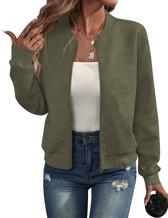 Minimalistisk overgangsjakke til kvinder | Casual 3