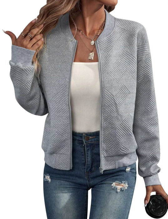 Minimalistisk overgangsjakke til kvinder | Casual 7