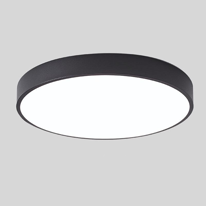 Minimalistisk rund loftlampe 11