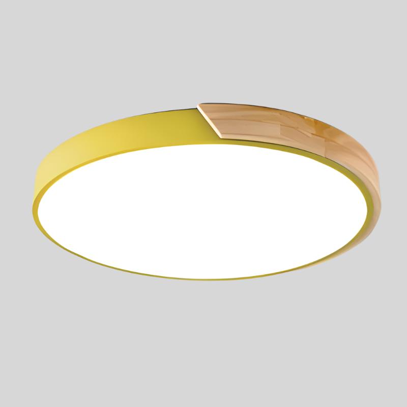 Minimalistisk rund loftlampe 13