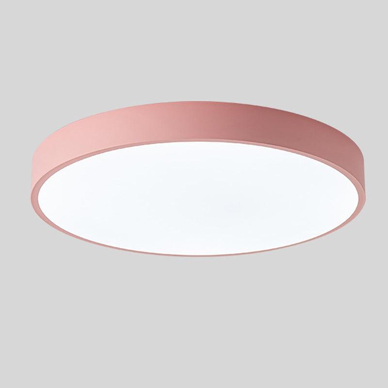 Minimalistisk rund loftlampe 14