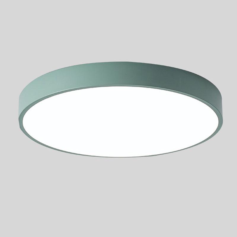 Minimalistisk rund loftlampe 6