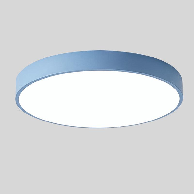 Minimalistisk rund loftlampe 7