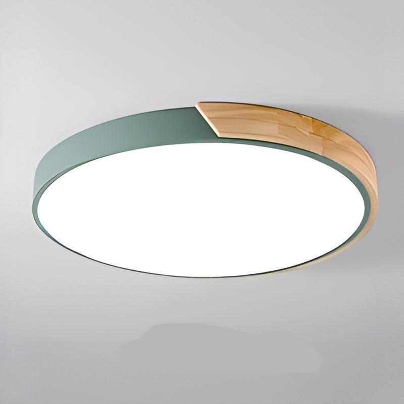 Minimalistisk rund loftlampe 9