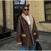 Moderigtig damejakke med bælte | Vinter 4