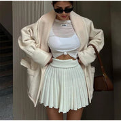 Moderigtig damejakke med bælte | Vinter 5