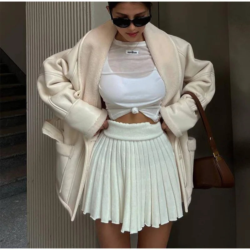 Moderigtig damejakke med bælte | Vinter 5