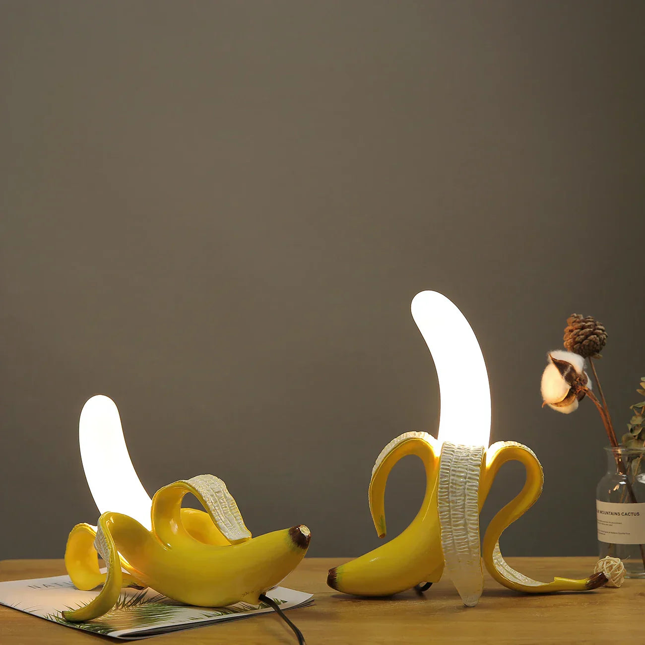 GlowNight | Legende Bananelampe til Kreative Rum