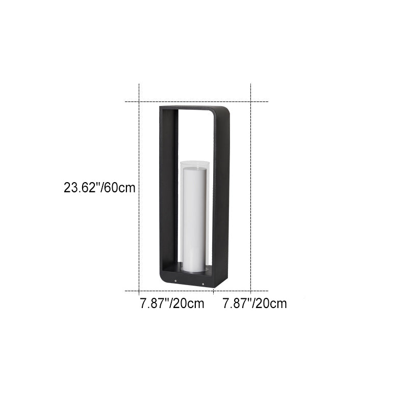 Moderne Minimalistisk Udendørs Væglampe i Rustfrit Stål med LED og Solcellemuligheder – Justerbar Lysfarve 7