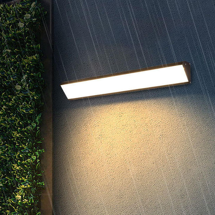 Moderne Udendørs Væglampe i Aluminium og Akryl – Vandtæt LED Belysning til Terrassen og Haven 3