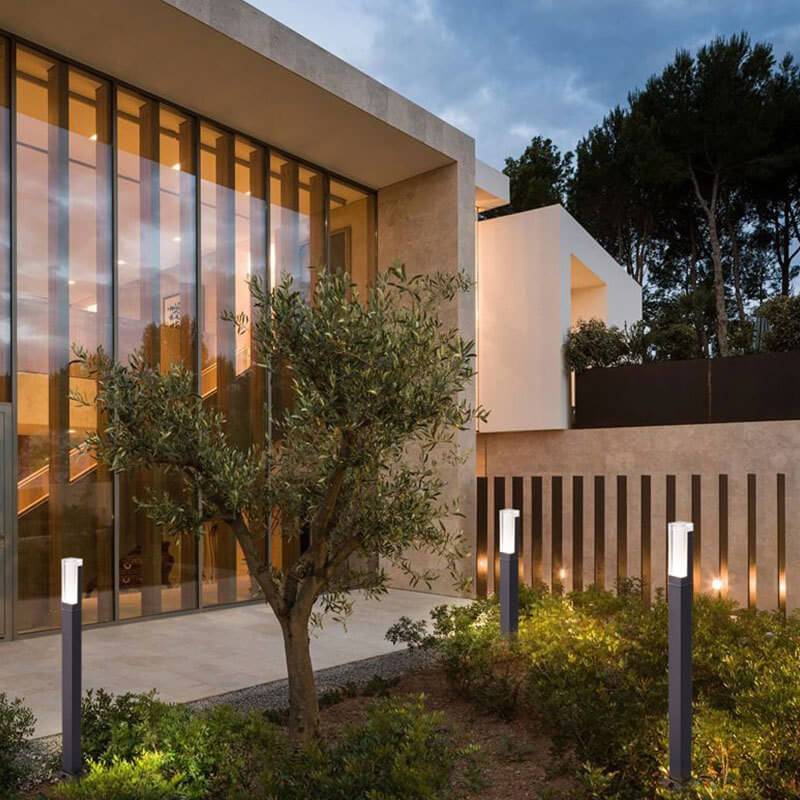 Moderne Vandtæt Udendørs LED Lys i Aluminium og Akryl – Energibesparende Væglampe til Have og Terrasse 7