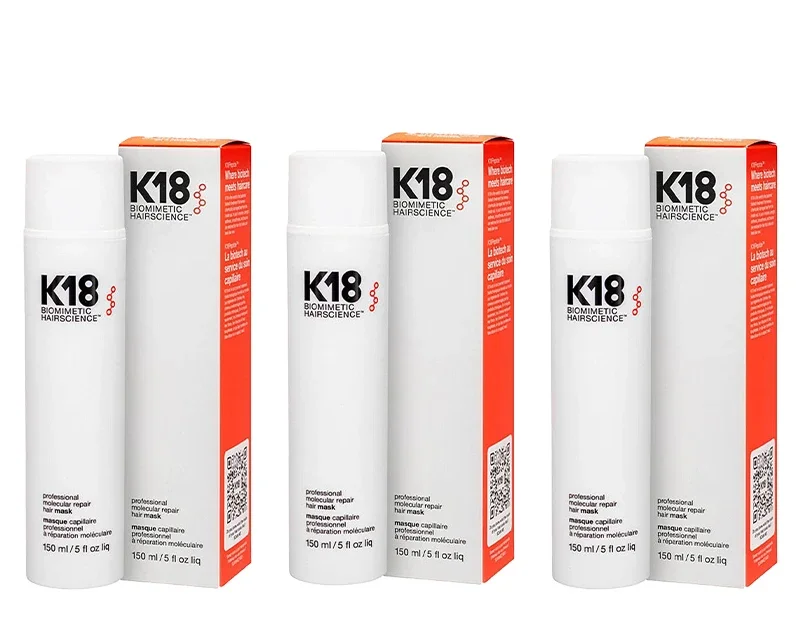 Molekylær leave-in hårmaske – K18 Maske Reparer tørt, kruset hår på 4 minutter med denne dybt fugtgivende og genoprettende behandling 5