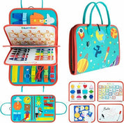 Montessori-aktivitetsbog til tidlig læring – Filt-travl bog til småbørn og førskolebørn 4