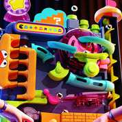 Montessori pædagogisk legetøj - flerlags rullende boldbane til interaktiv læring, ideelt læringslegetøj til 3-5-årige 1