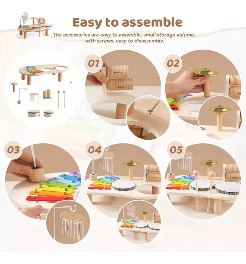 Montessori trommesæt 1