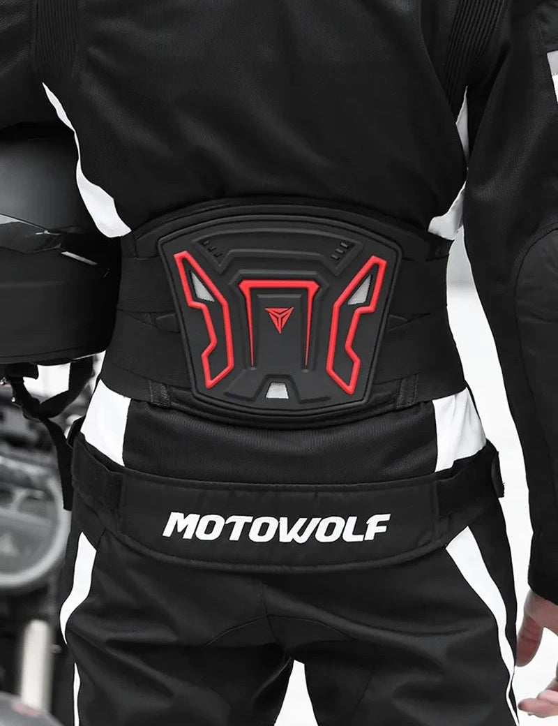 Motocross motorcykel taljebeskytter – Professionel kørebælte til cykling, motorcykelsport og lændebeskyttelse 1