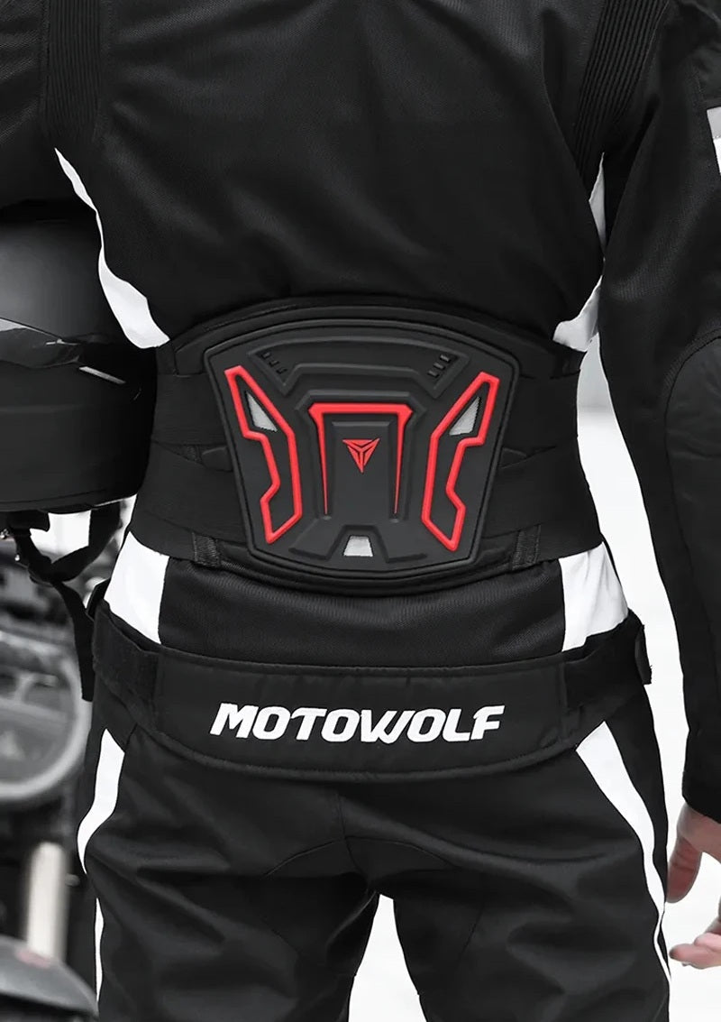 Motocross motorcykel taljebeskytter – Professionel kørebælte til cykling, motorcykelsport og lændebeskyttelse 1