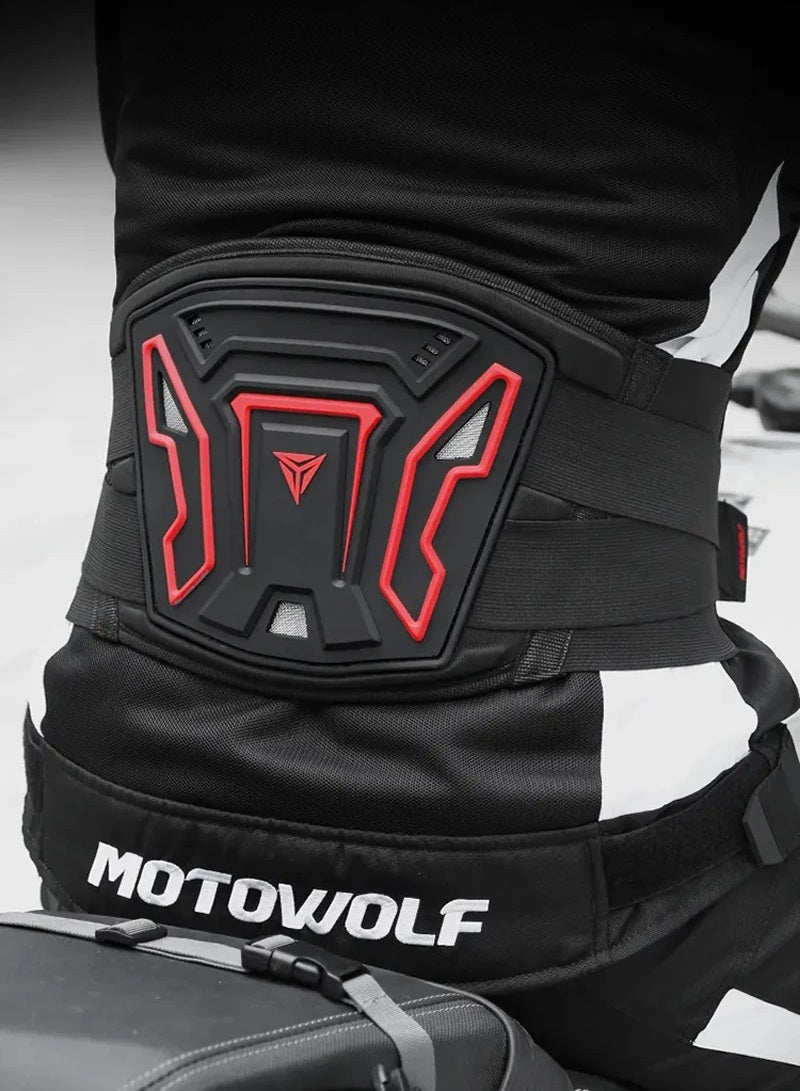 Motocross motorcykel taljebeskytter – Professionel kørebælte til cykling, motorcykelsport og lændebeskyttelse 7