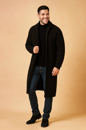 Niels | Cardigan med opretstående krave 0