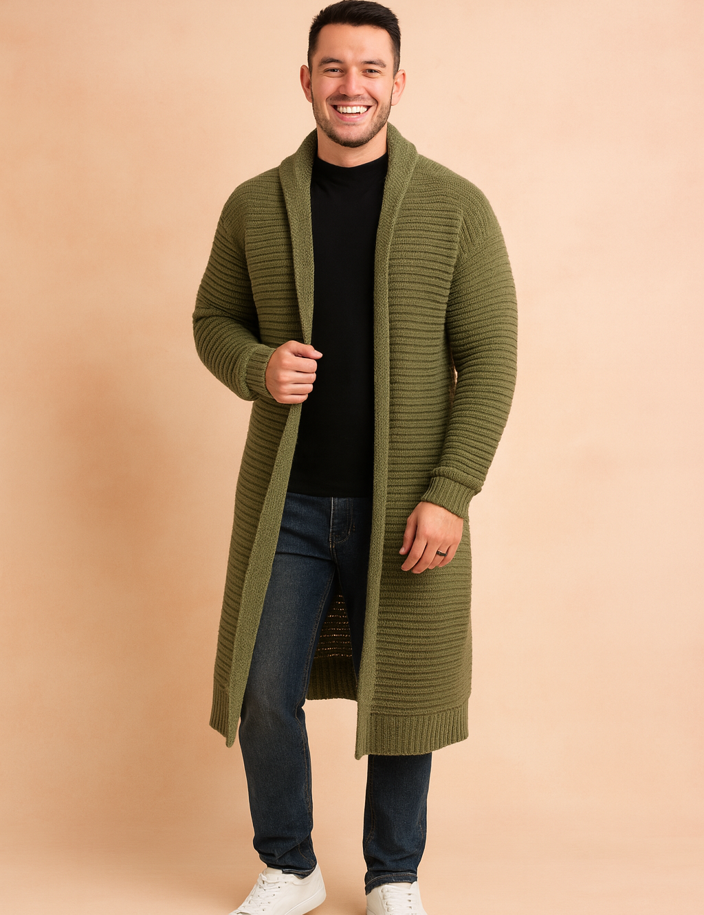 Niels | Cardigan med opretstående krave 1