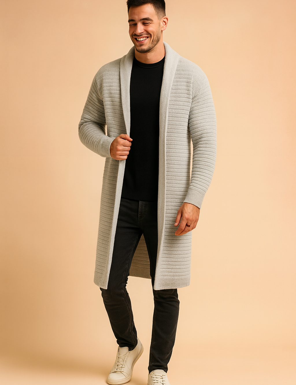 Niels | Cardigan med opretstående krave 2