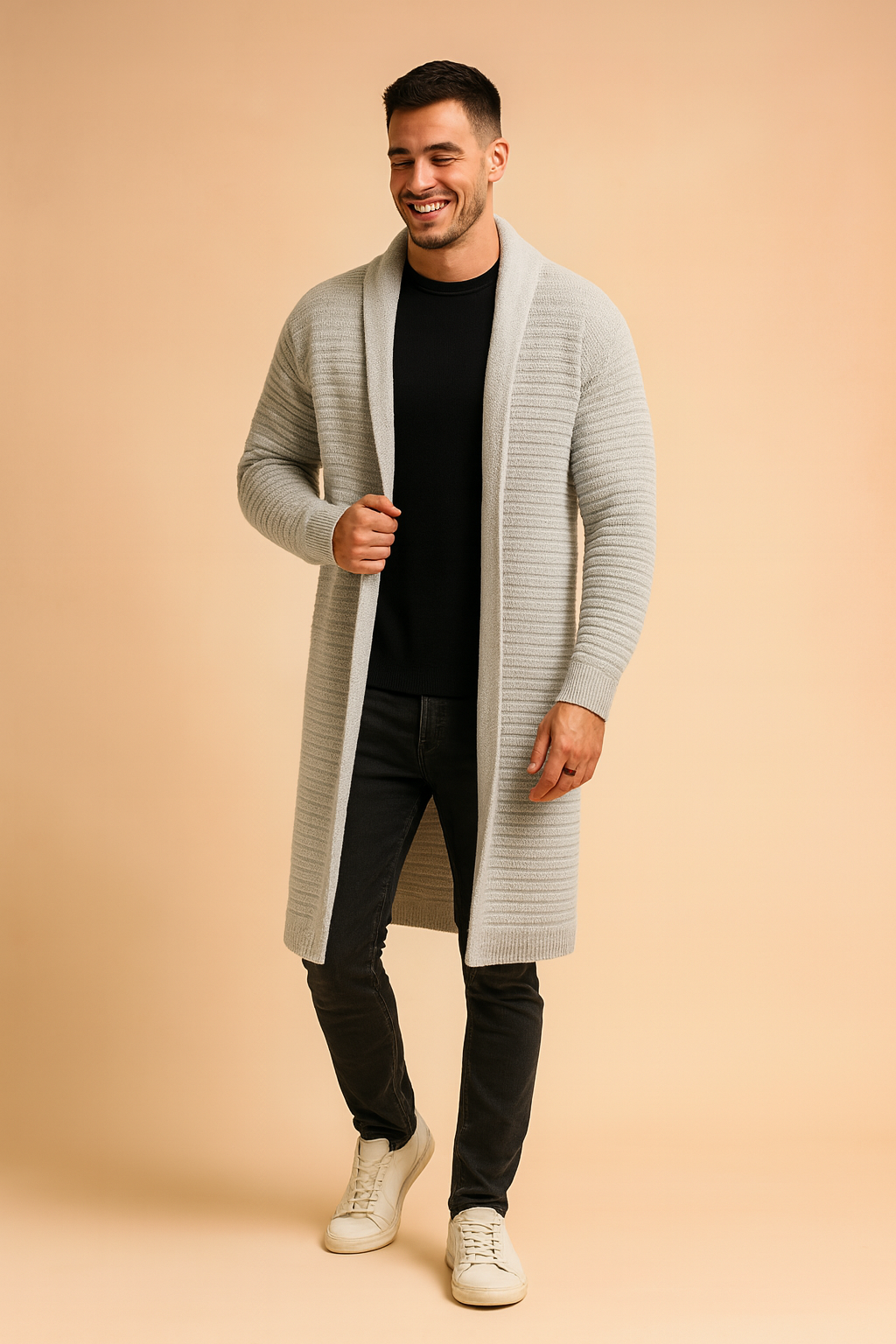 Niels | Cardigan med opretstående krave 2