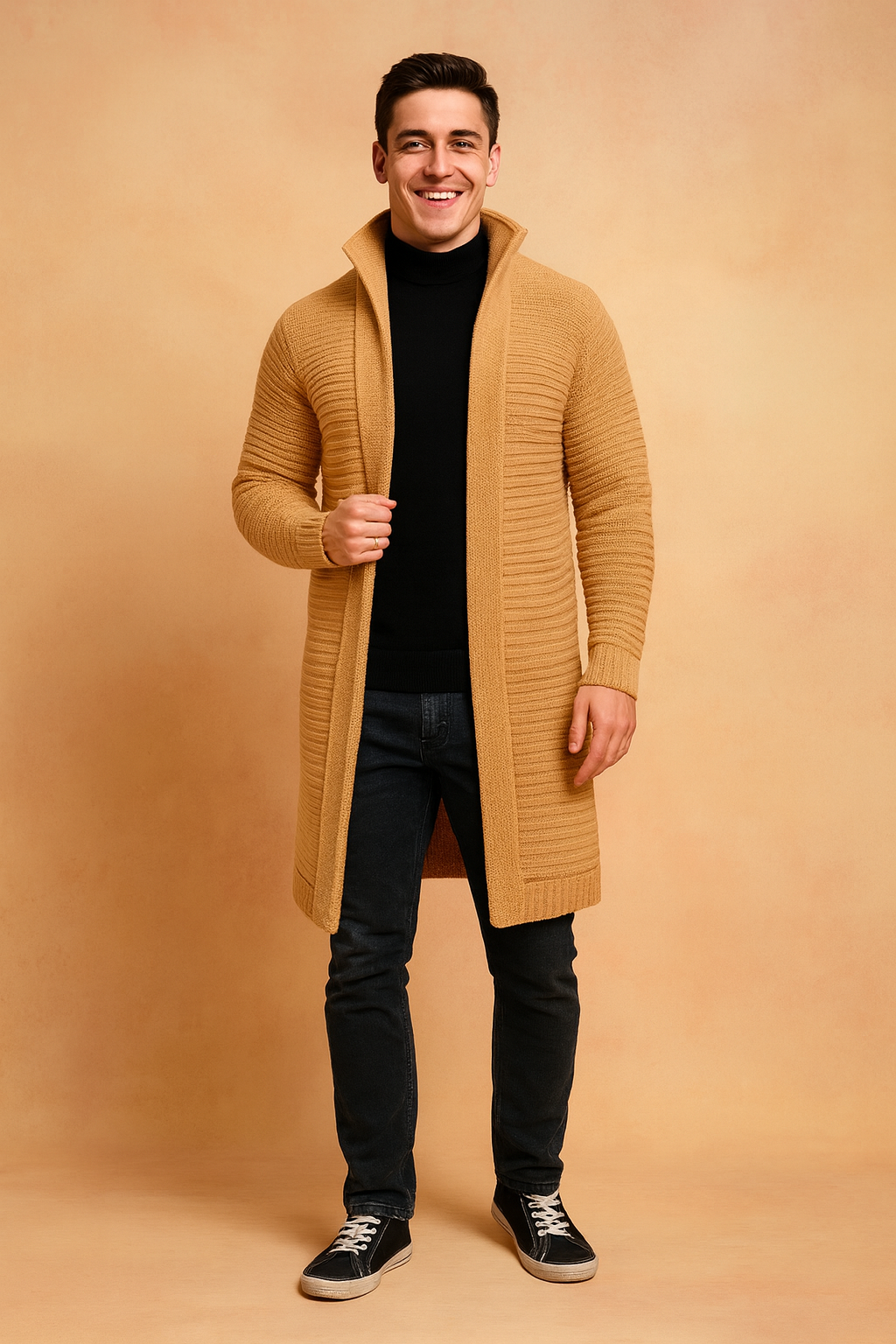 Niels | Cardigan med opretstående krave 3