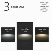 Nordic Log Round Loftslampe – Moderne LED Loftlampe til Soveværelse eller Stue, Semi-Flush Mount i Træ og Metal 8