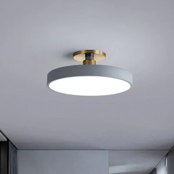 NordischHelles: Rund LED-loftlampe i nordisk stil 5