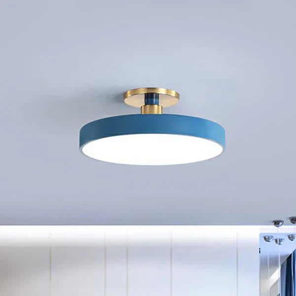NordischHelles: Rund LED-loftlampe i nordisk stil 7