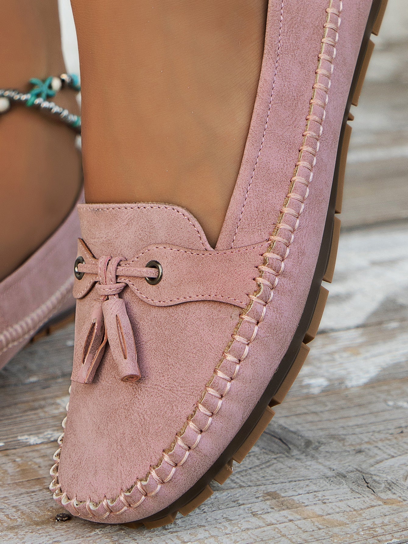 Elegante dames loafers med ortopædisk komfort
