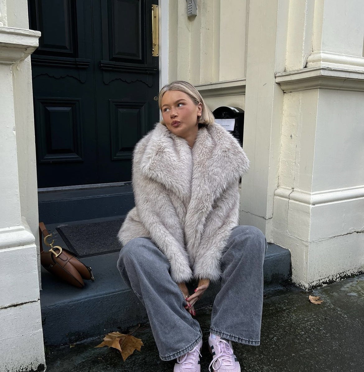 LISA | Blød Varm Fluffy Jakke