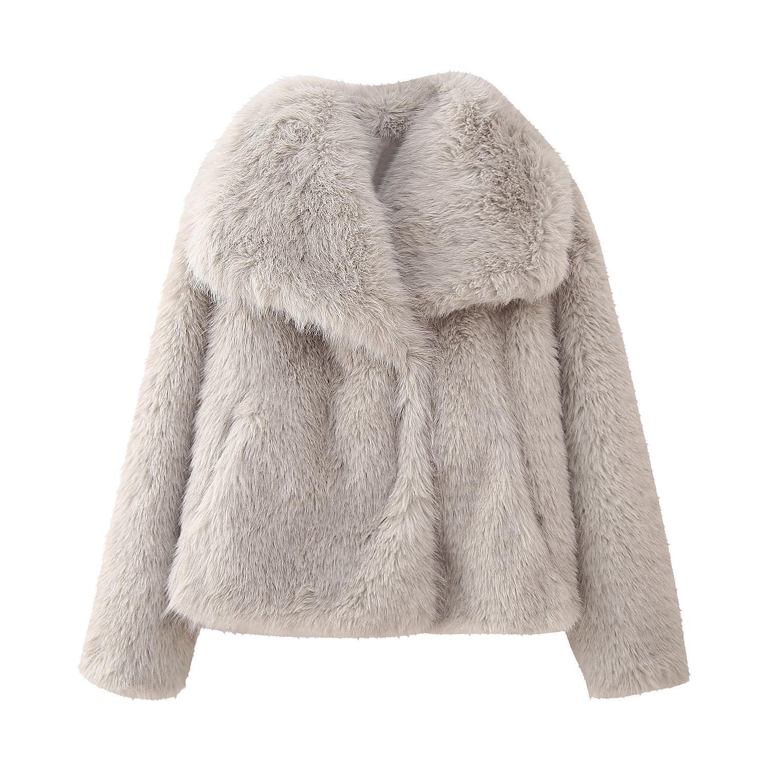 LISA | Blød Varm Fluffy Jakke