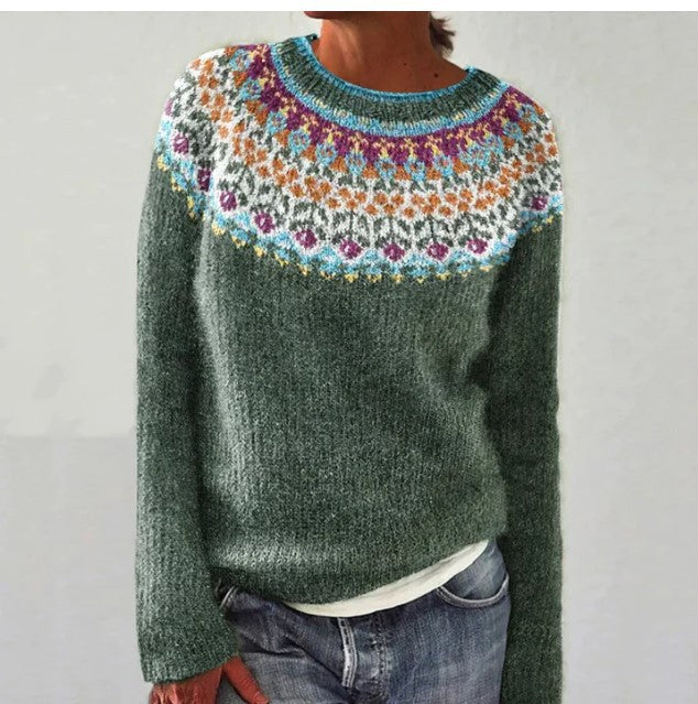 Anica | Vintage Efterårs Sweater