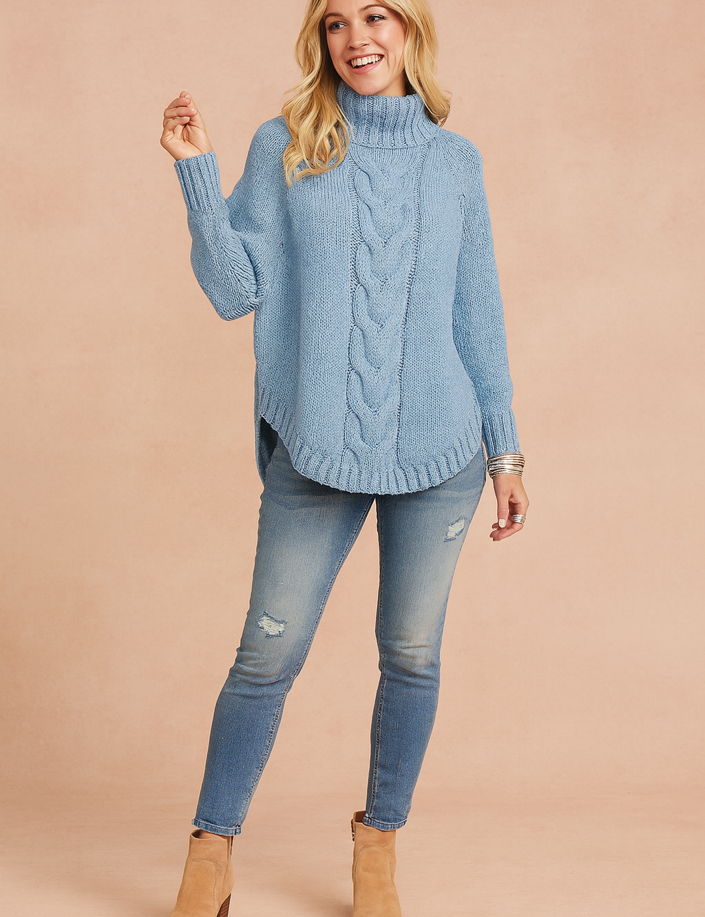 Oliwia | Oversized rullekravetrøje 0