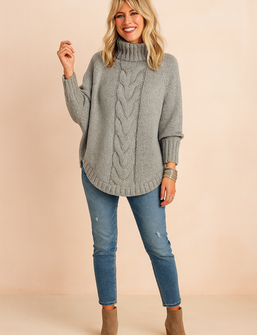 Oliwia | Oversized rullekravetrøje 1