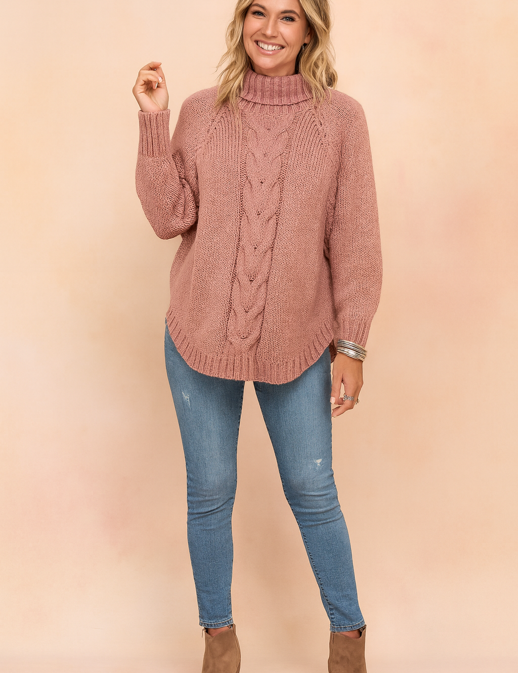 Oliwia | Oversized rullekravetrøje 2