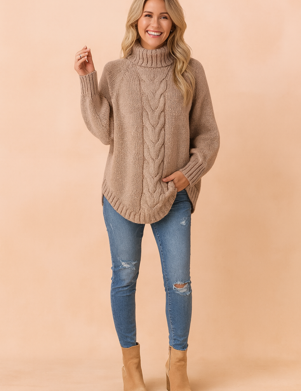 Oliwia | Oversized rullekravetrøje 3