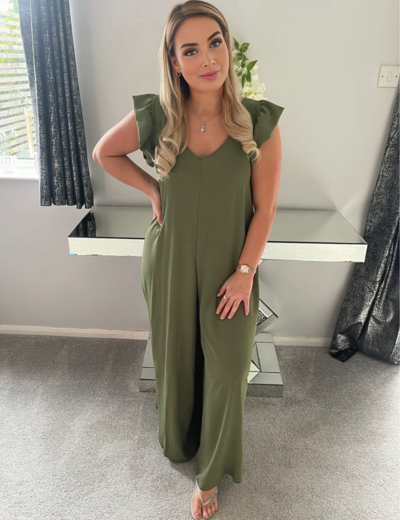 Maya | Jumpsuit med brede ben
