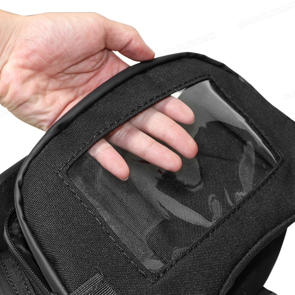 Opbevaringstaske til motorcykelstyr og forrude – Telefonholder til berøringsskærm, etui til brændstoftank, etui til høretelefoner til Vespa og TMAX 2