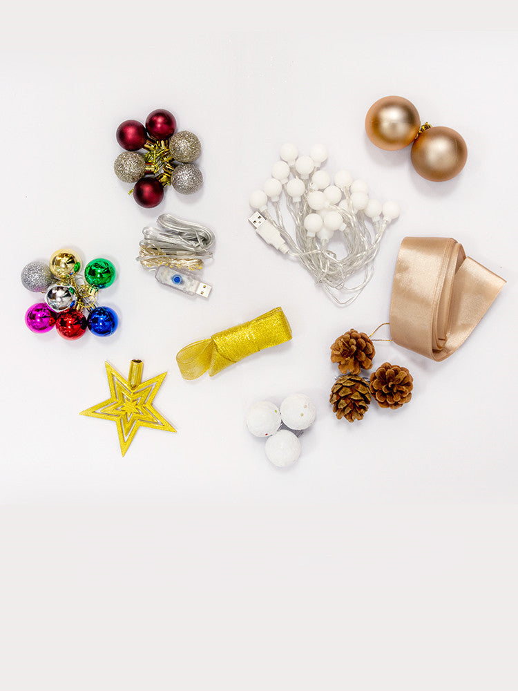 Origami Juletræsdekoration Kreativ Ornamenter 7