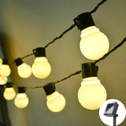 LumiGlow | Solenergi Lyskæde til Udendørs Dekoration