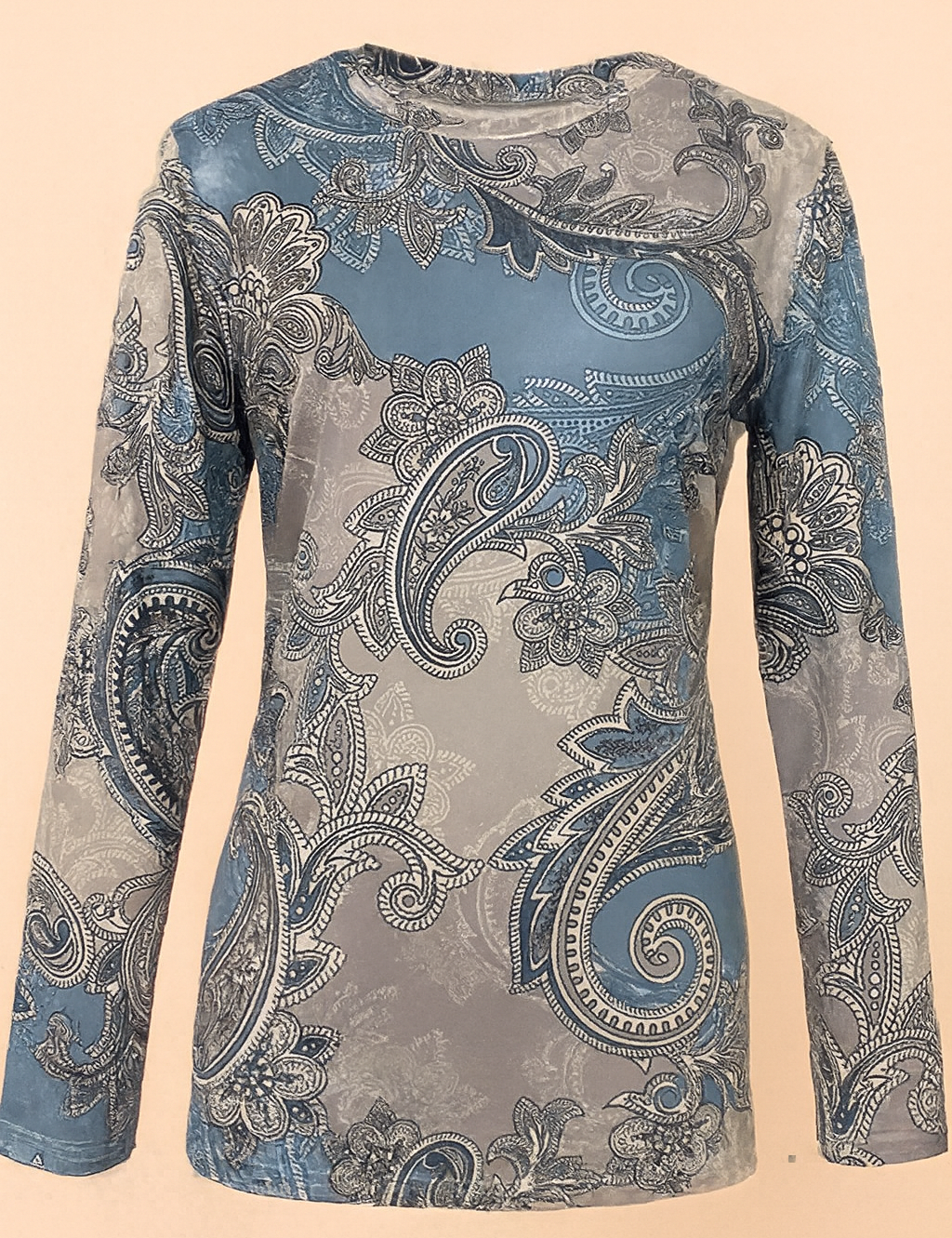 Paisley-printet pullover | En moderigtig sweater til koldere dage 0