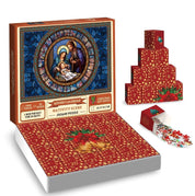 Papir juleadventskalender puslespil 0