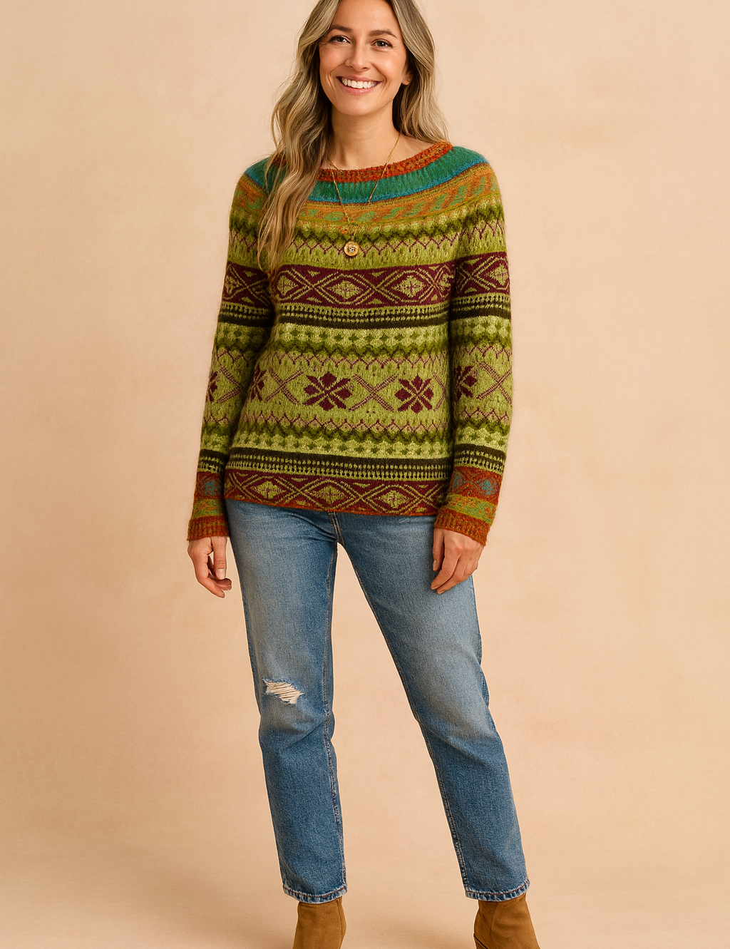 Patrycja | Trøje med rund hals 2