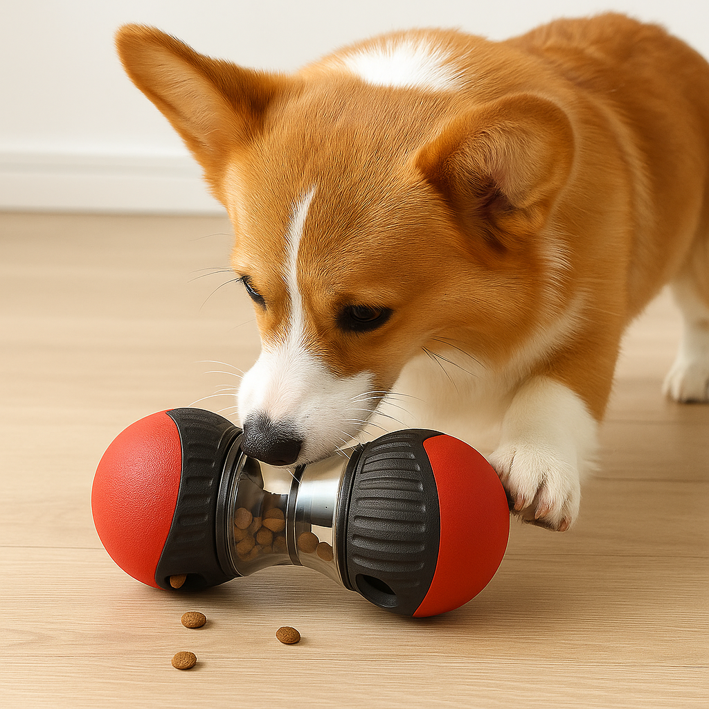 PawMind | Interaktivt hundepuslespil med langsom foderautomatdesign til mental stimulering 0