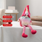 Plysdukke Rudolf dukke vinduesdekoration nordisk dukkedekorationer gave 6