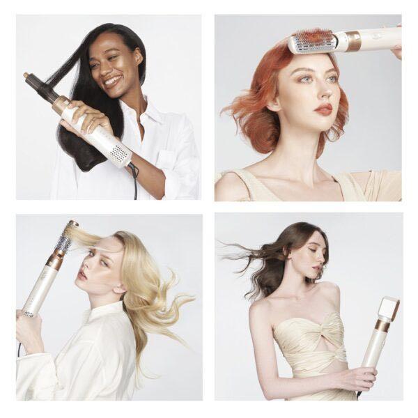 Professionel 5-i-1 hårkrøller og hårtørrer 7