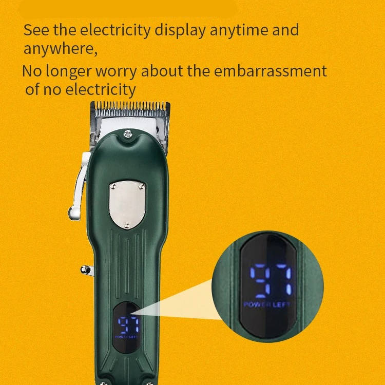 Professionel hundehårklipper, genopladelig i metal 3